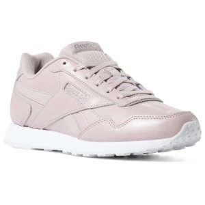 Reebok Royal Glide Turnschuhe Damen - Grau/Silber/Weiß - DE 830-QBO